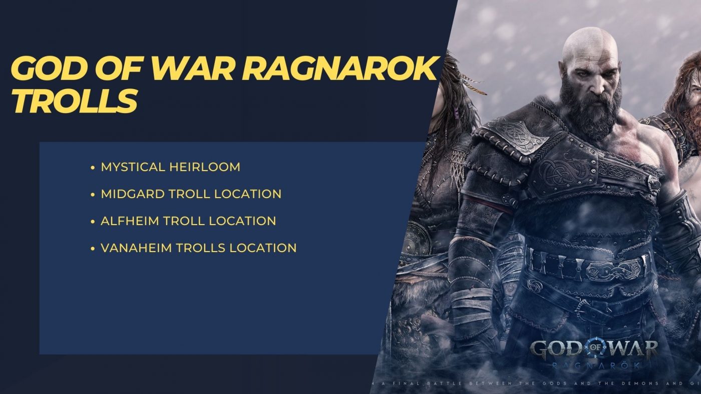 God Of War Ragnarok All 4 Trolls Locations VeryAli Gaming