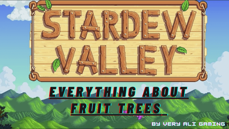 stardew valley fruit trees