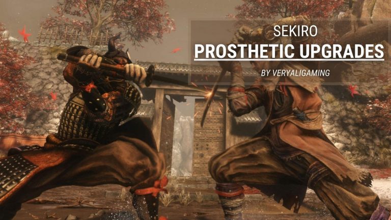 Sekiro Best Prosthetic Upgrades