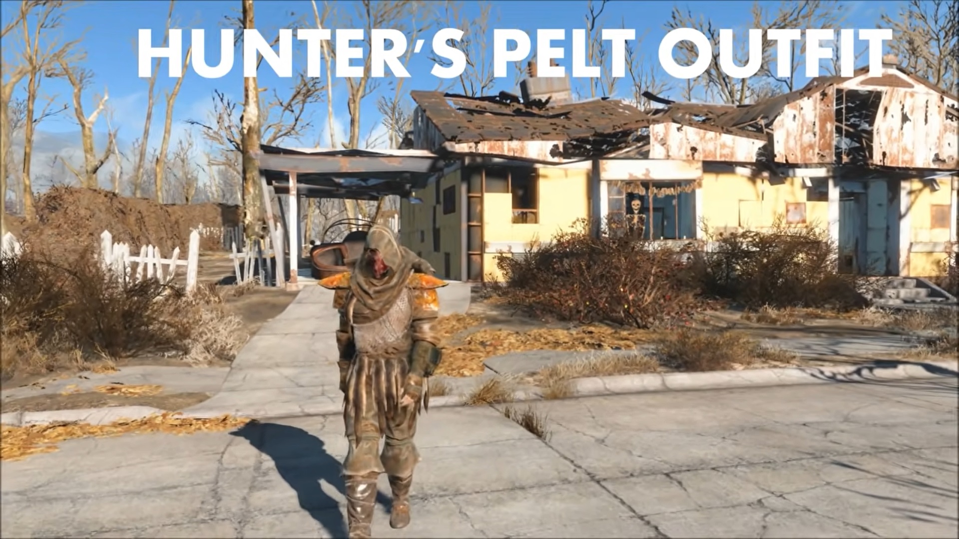 Fallout 4 Hunter's Pelt Outfit