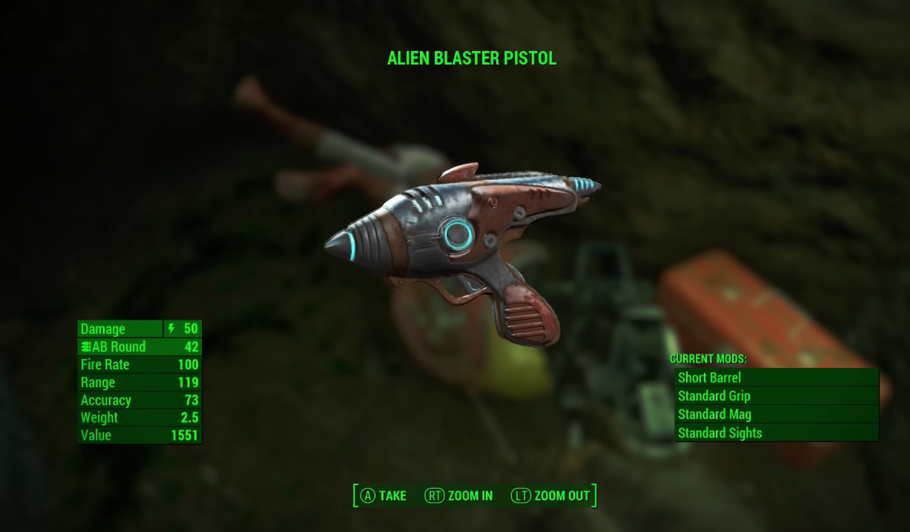 Alien Blaster Pistol