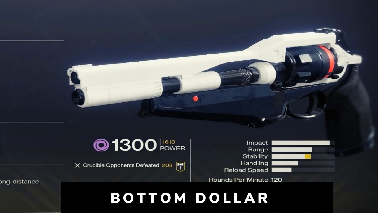 Destiny 2 Bottom Dollar