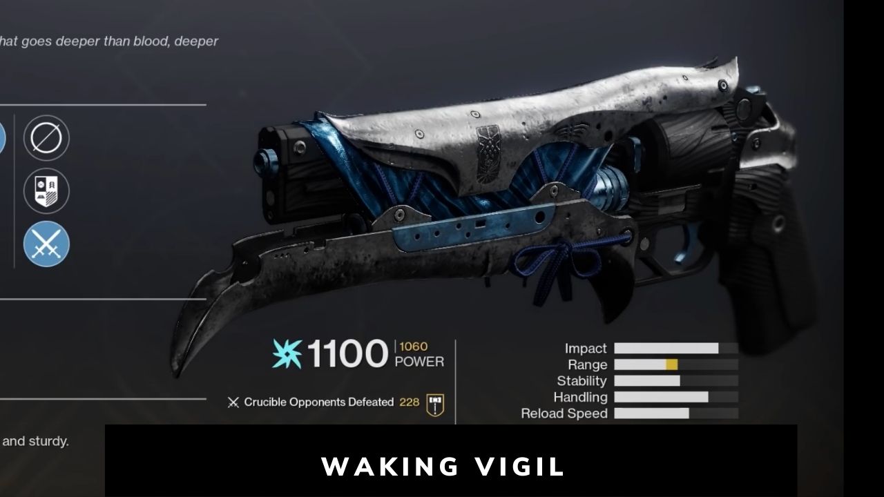 Waking Vigil Destiny 2 Hand Cannon