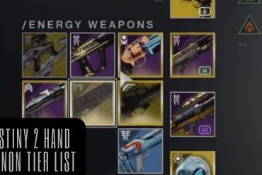 Destiny 2 Hand Cannon Tier List