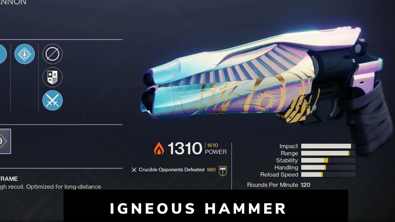 Destiny 2 Igneous Hammer