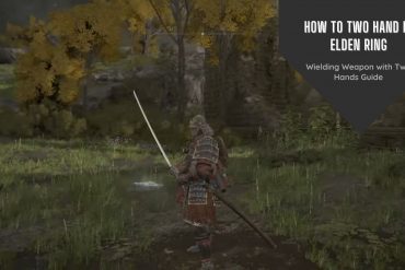 How to two hand in Elden Ring