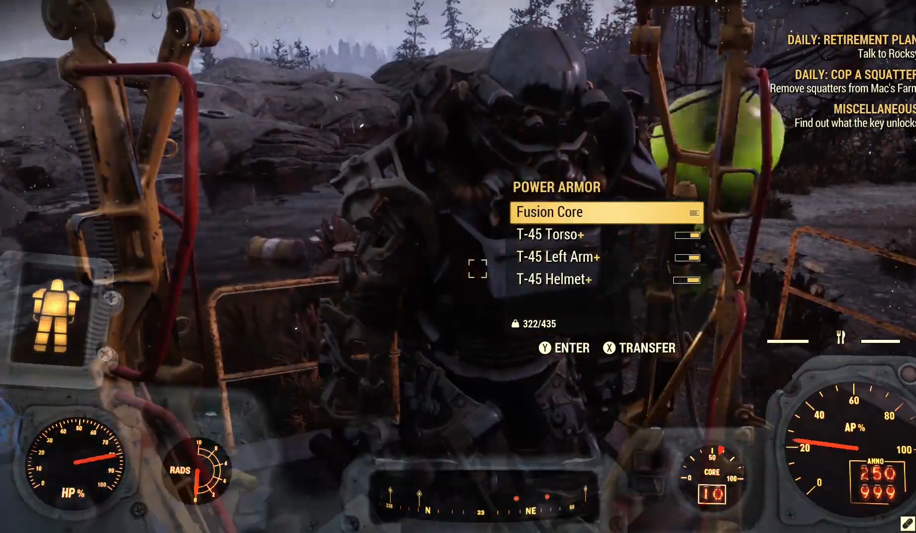 Fallout 76 T-45 Power Armor