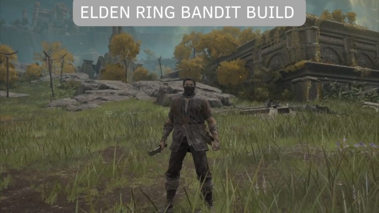 Elden Ring Bandit Build