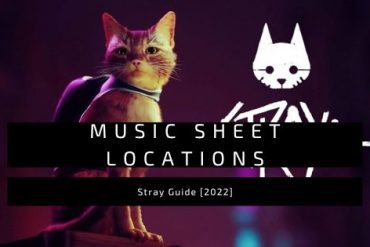 stray music sheet locations