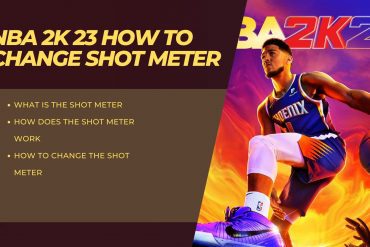 NBA 2K23 how to change shot meter