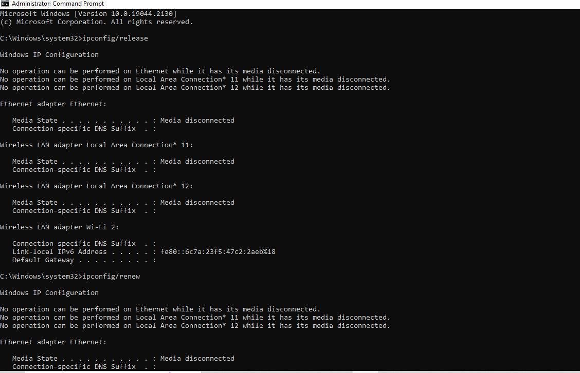 Administrator Command Prompt