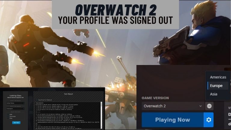 Overwatch 2 Your Profile Was Signed Out