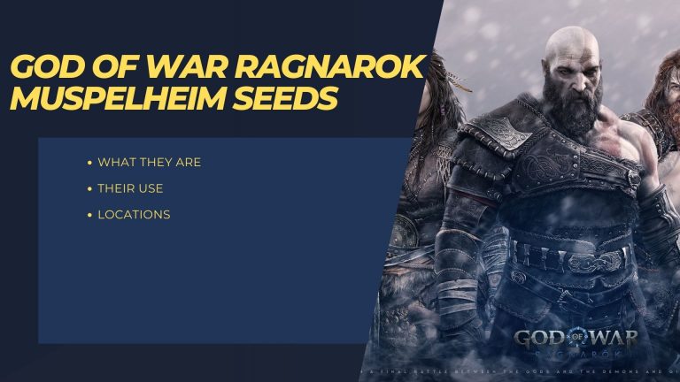 God of War Ragnarok Muspelheim seeds