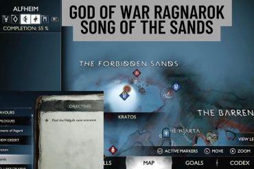 God of War Ragnarok Song of The Sands