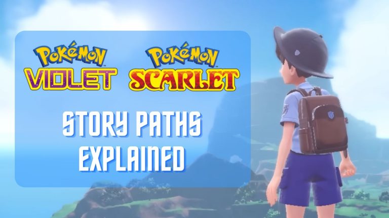 All about Pokemon Scarlet and Violet story paths.