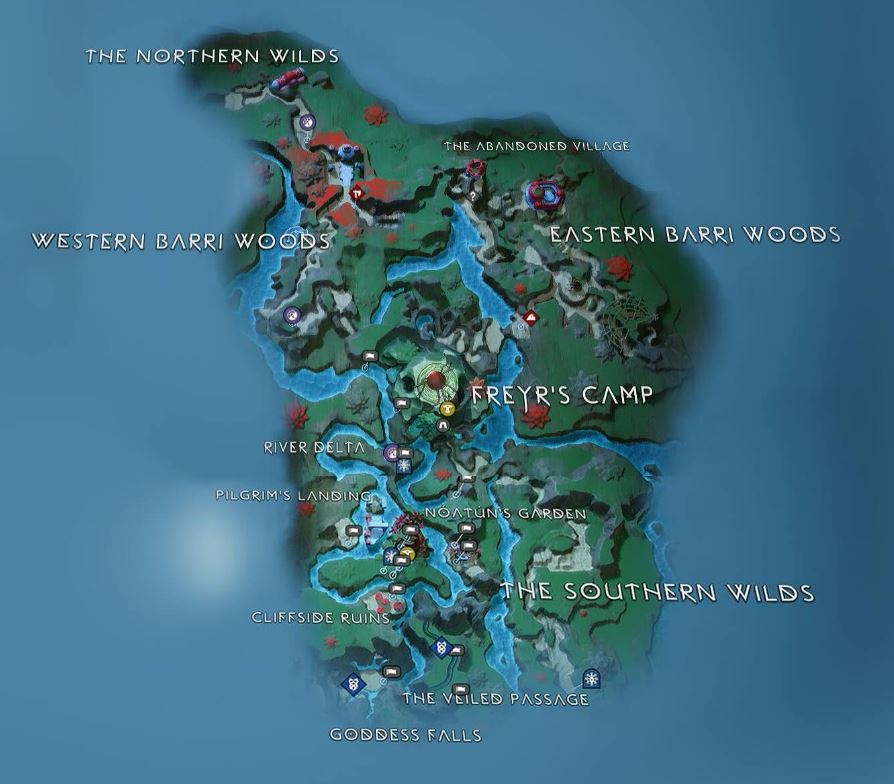 Complete Vanaheim Map