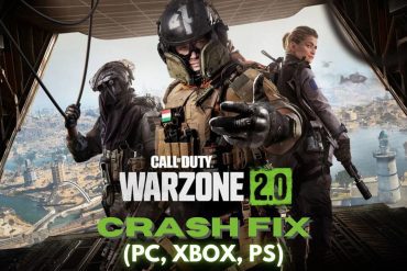 Warzone 2.0 Crashing