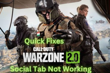 warzone 2 social tab not working cover page