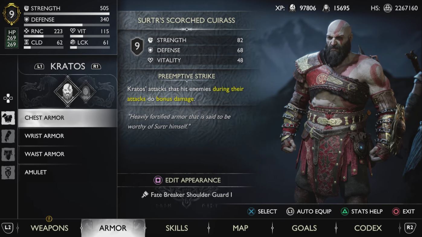 Kratos Armor