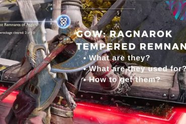 GOW Ragnarok Tempered Remnants Cover Image