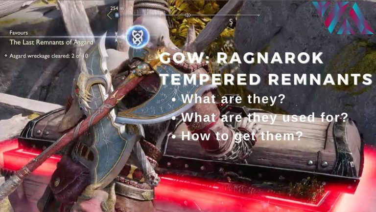 GOW Ragnarok Tempered Remnants Cover Image