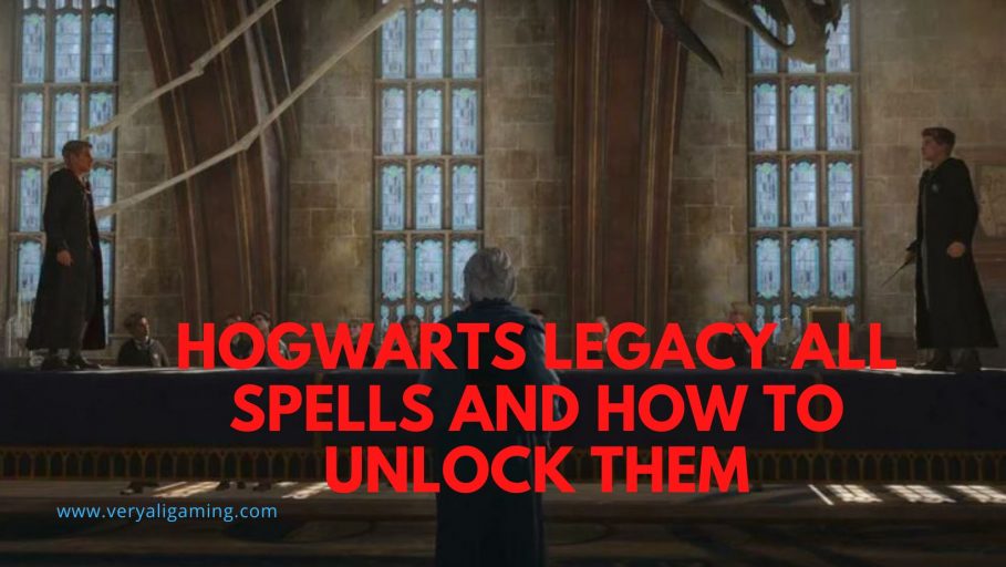 Hogwarts Legacy All Spells Featured Image