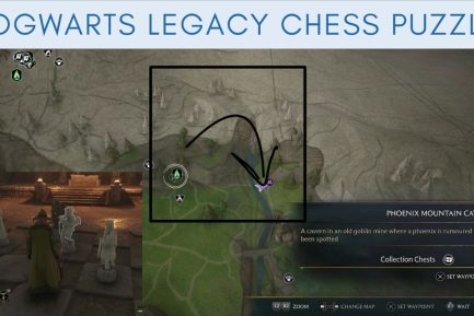 Hogwarts Legacy Chess Puzzle