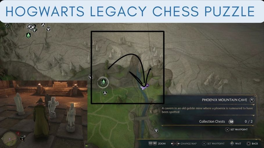 Hogwarts Legacy Chess Puzzle