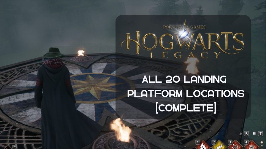 All 20 Hogwarts Legacy landing platform locations