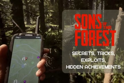 All secrets, tricks, exploits, and hidden achievements in Sons of the Forest.