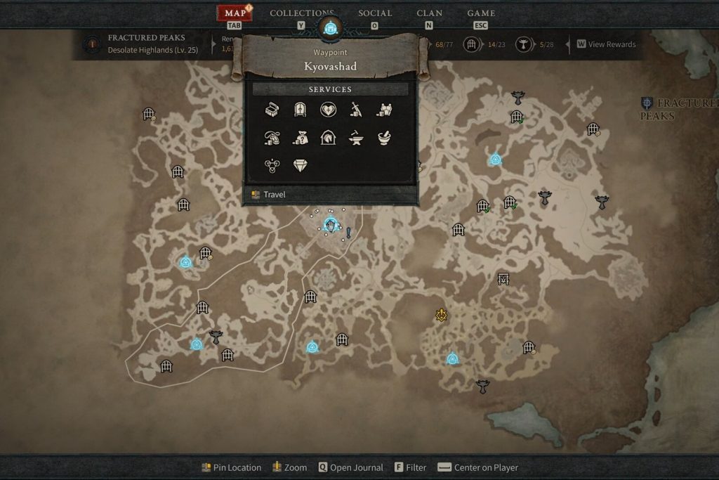 Diablo 4 Waypoints