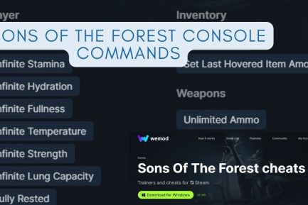 Sons of the Forest Console Commands