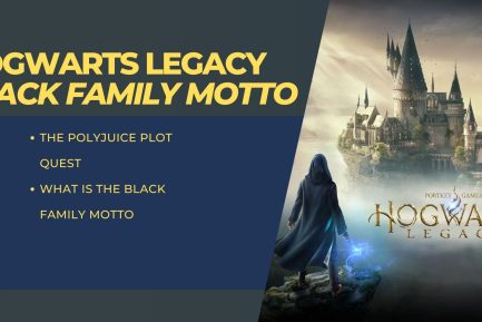 Hogwarts Legacy Black Family Motto