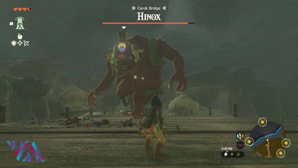 Hinox, one of the most common Legend of Zelda Tears of the Kingdom bosses