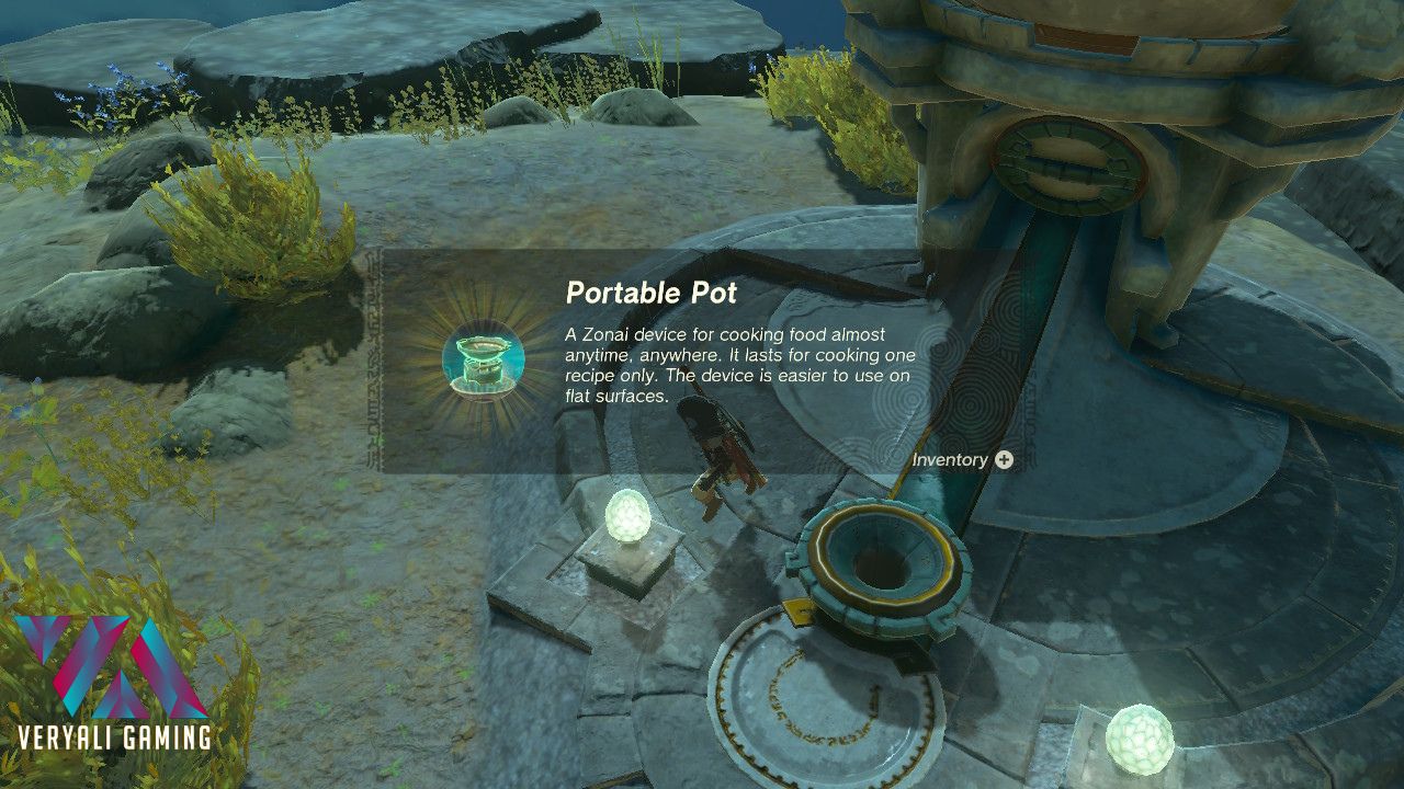 Portable pot in tears of the kingdom