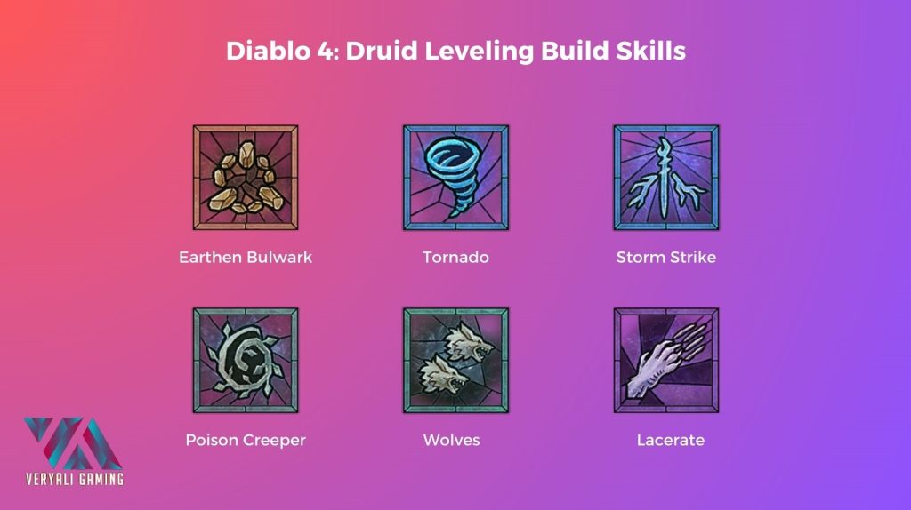 Diablo 4 Druid Leveling Build - Skills