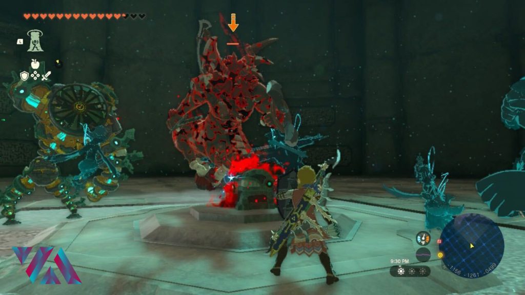 Red Lynel Tears of the Kingdom Floating Coliseum.