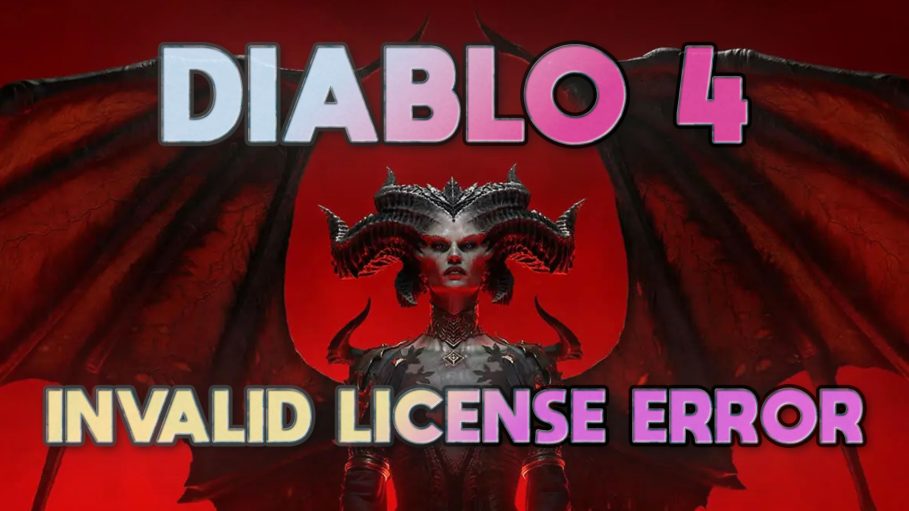 Diablo 4 Invalid License Error