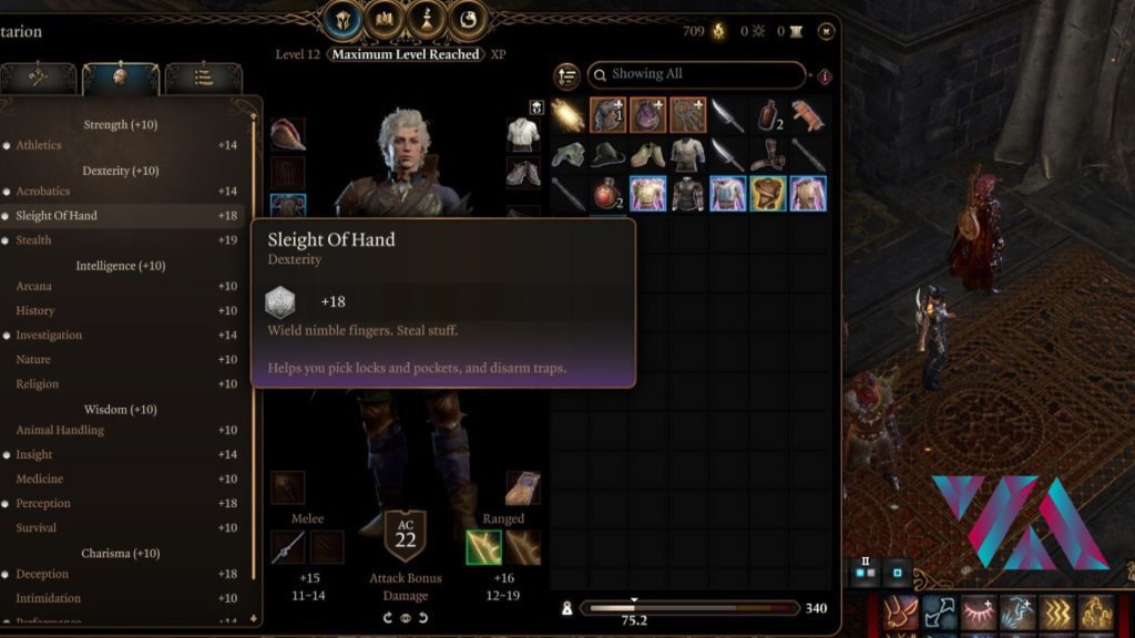 Baldur's Gate 3 Sleight of Hand. 