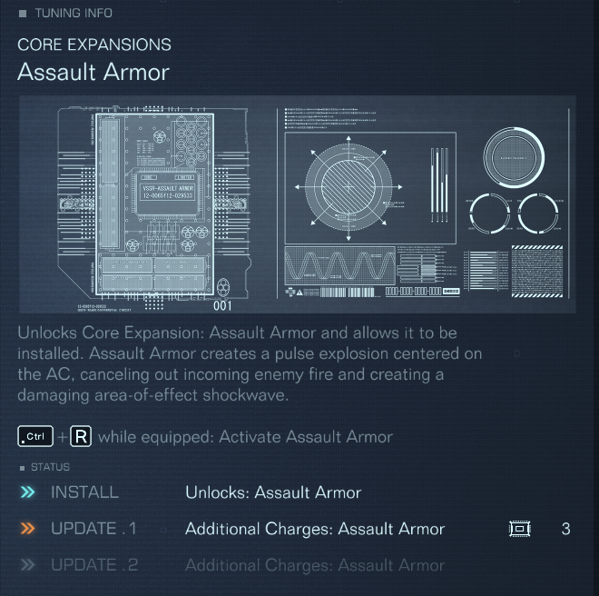 Assault armor Armored core 6