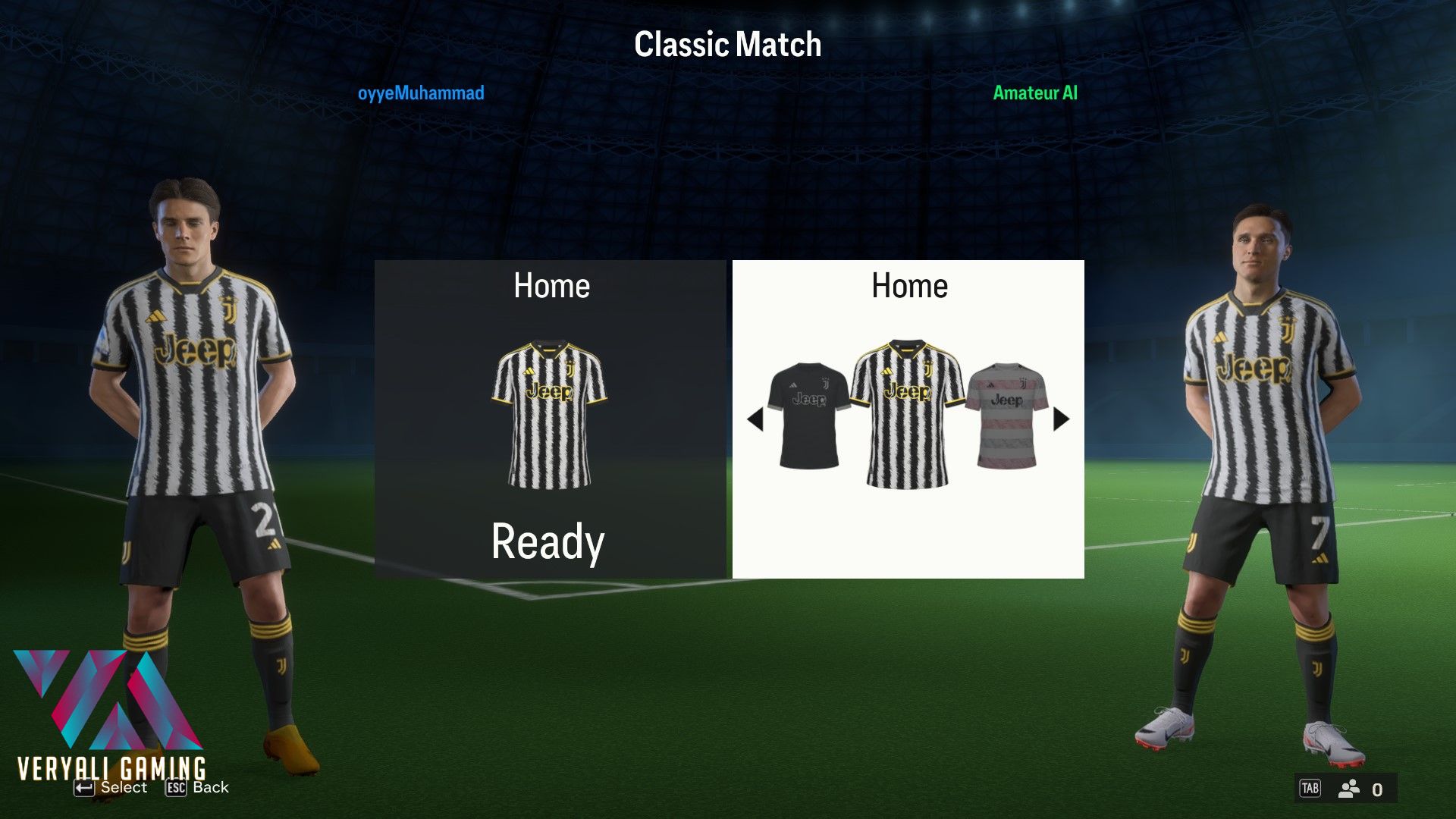 Juventus Home Kit