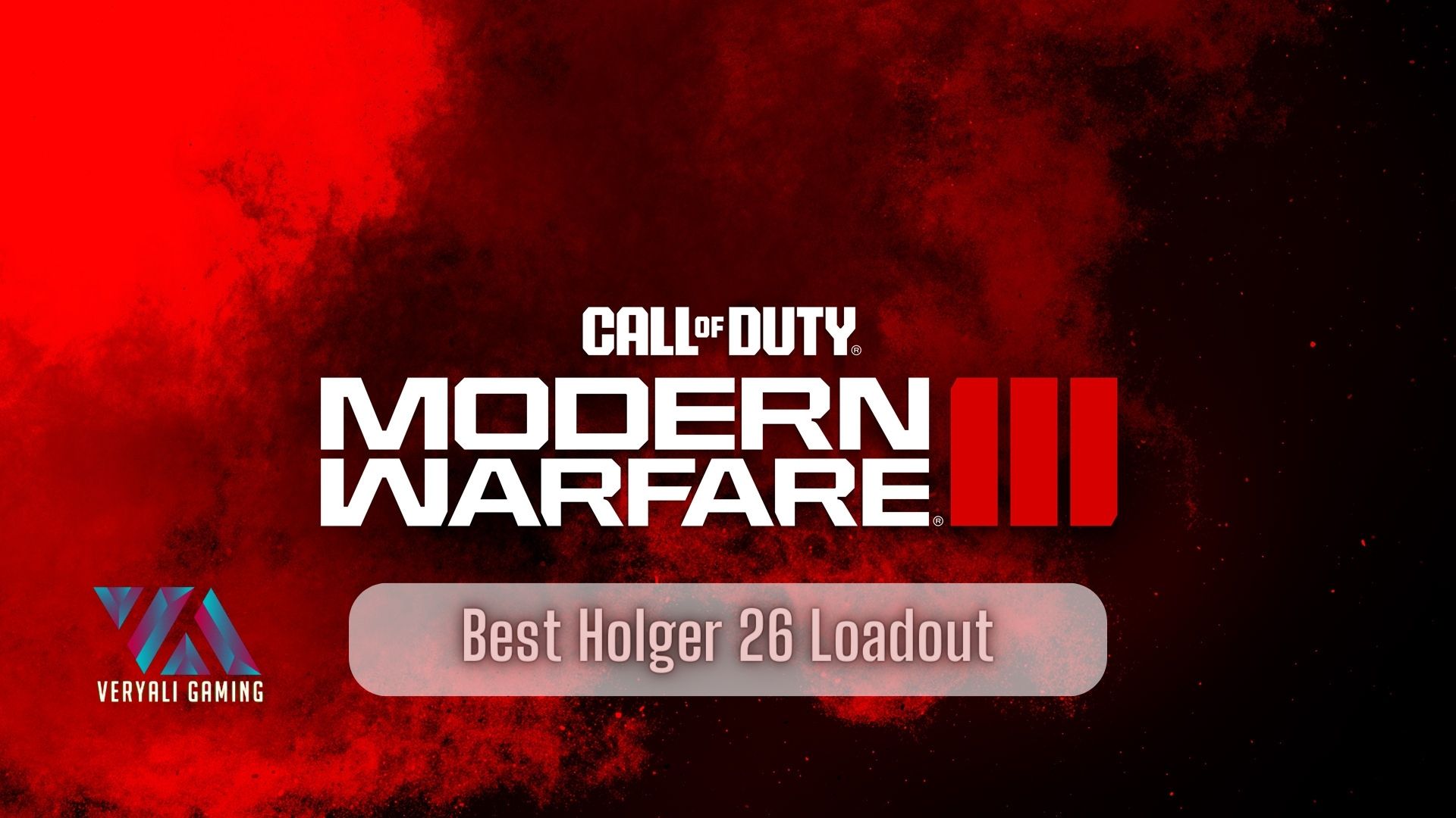 Best Holger 26 Loadout Modern Warfare 3 Cover