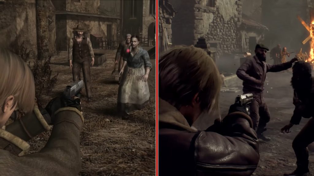 Resident Evil 4 Remake VS. Original Graphics