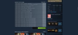 All micro-transactions in DD2