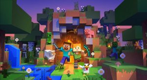 Blocky world of Minecraft