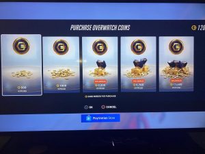 Overwatch coins price