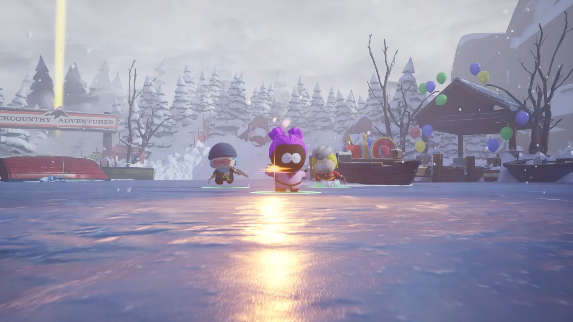 South Park: Snow Day world